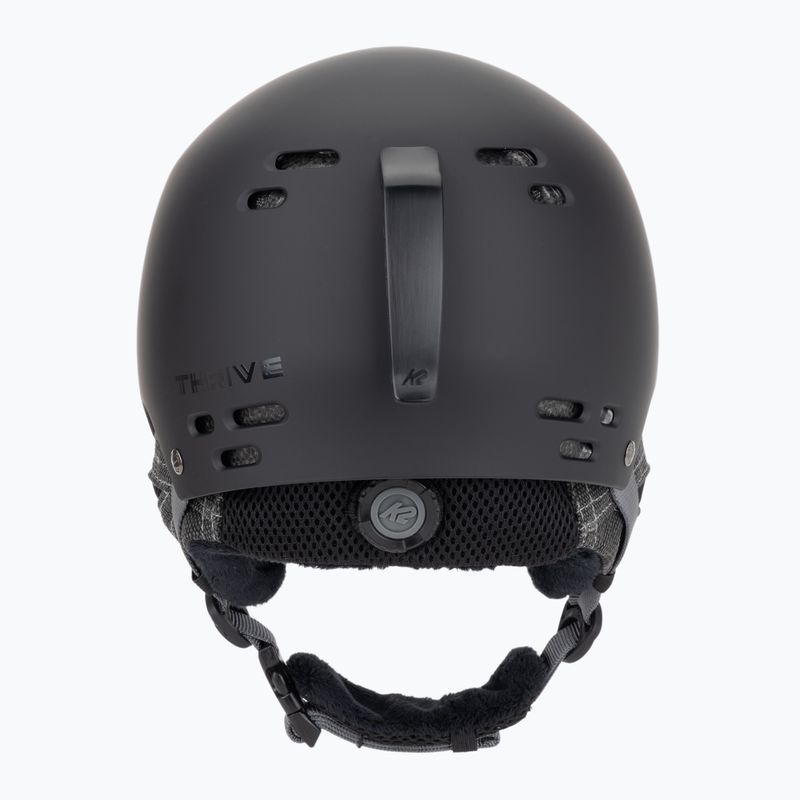 Kask narciarski K2 Thrive black 4