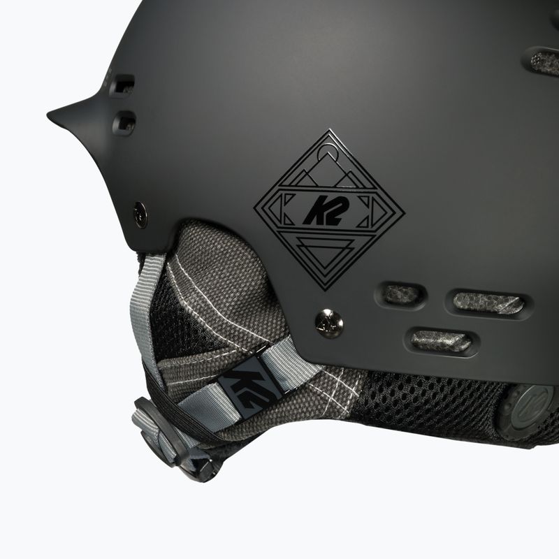 Kask narciarski K2 Thrive black 8