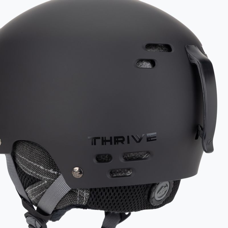 Kask narciarski K2 Thrive black 8