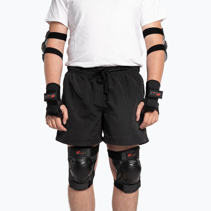 Zestaw ochraniaczy męskich K2 Prime Pad Set black/red 11
