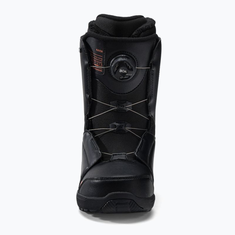 Buty snowboardowe damskie K2 Haven W 2021 black 3