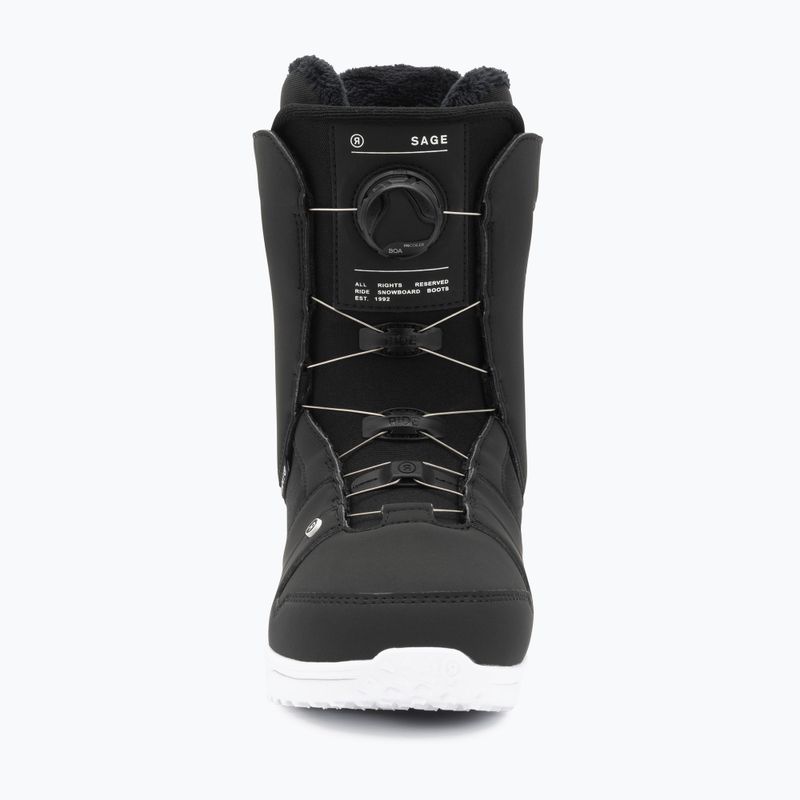 Buty snowboardowe damskie RIDE Sage W 2022 black 10
