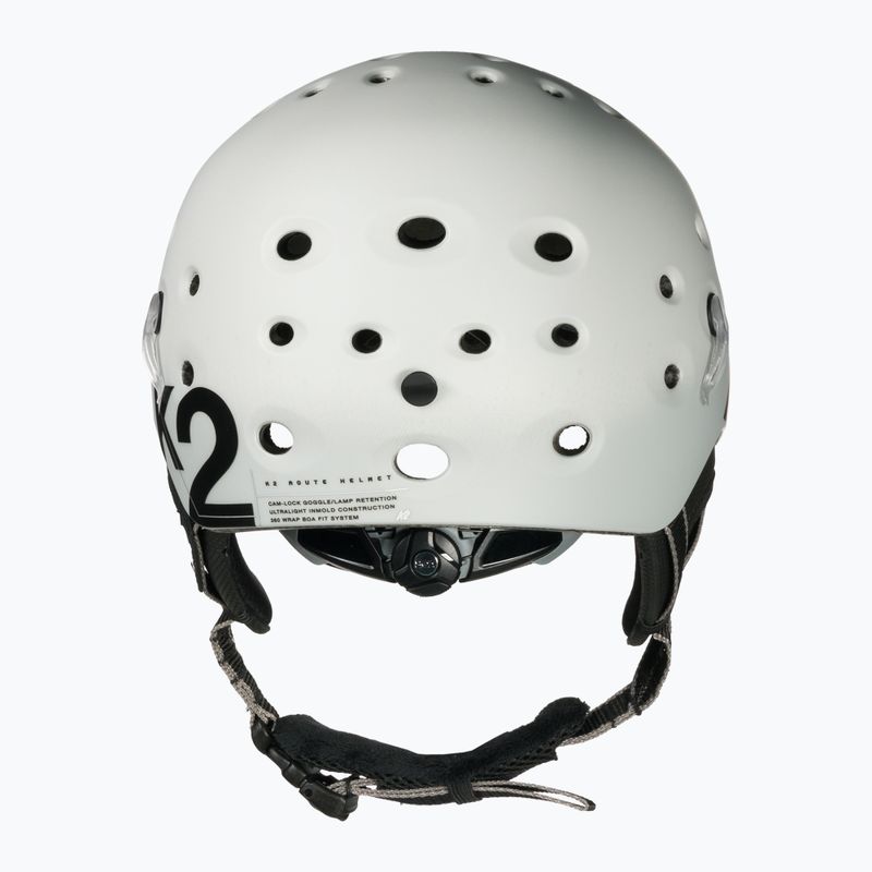 Kask narciarski K2 Route light gray 3
