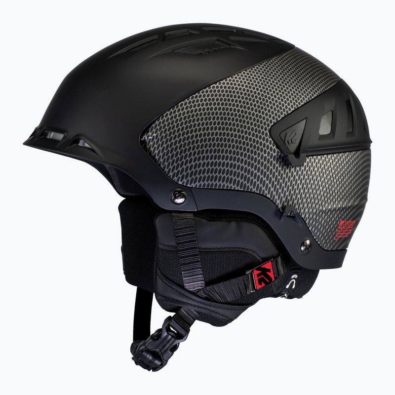 Kask narciarski K2 Diversion gunmetal/black