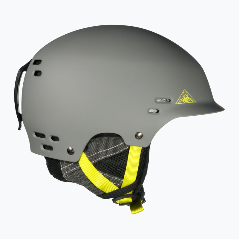 Kask narciarski K2 Thrive mid gray 3