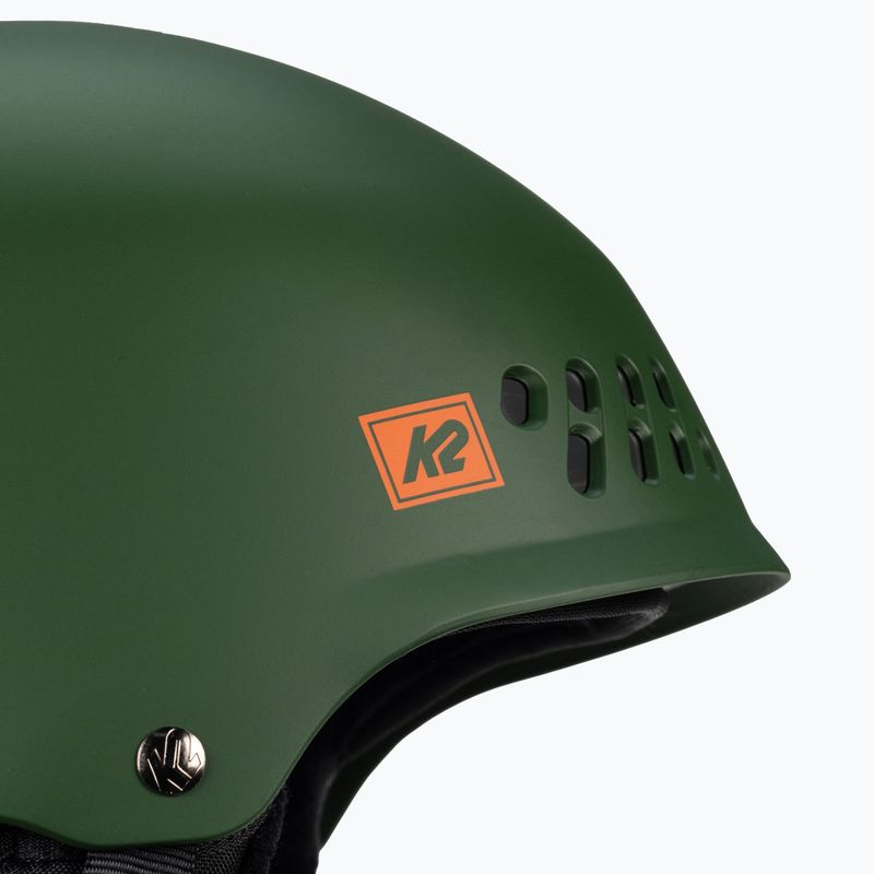 Kask narciarski K2 Phase Pro forest green 6
