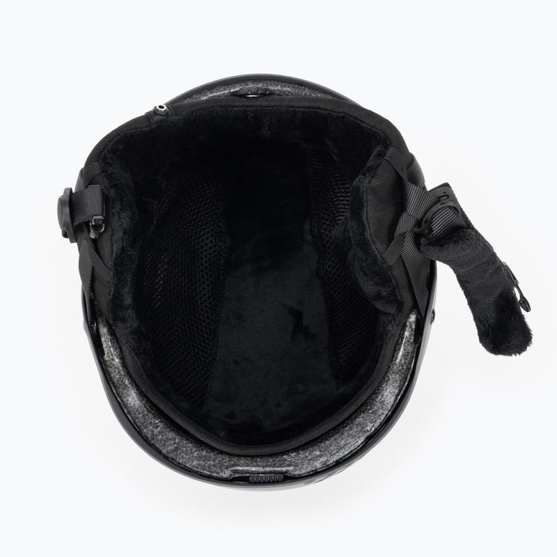 Kask narciarski z systemem audio K2 Emphasis matte pearl charcoal 5