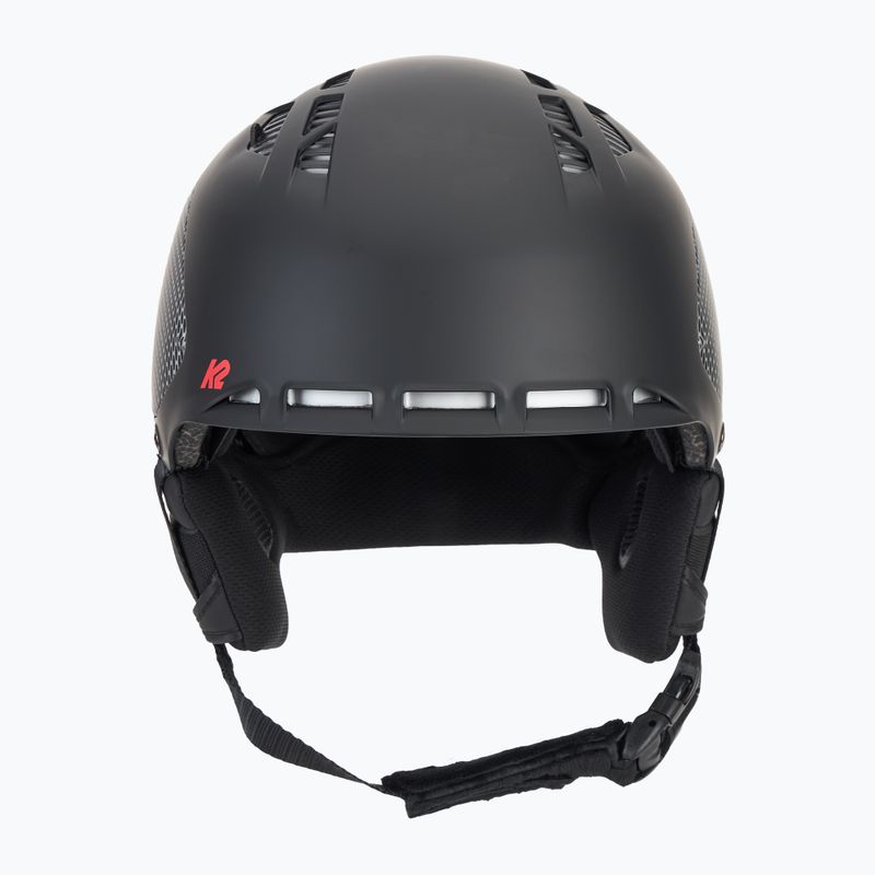 Kask narciarski z systemem audio K2 Diversion gunmetal/black 2