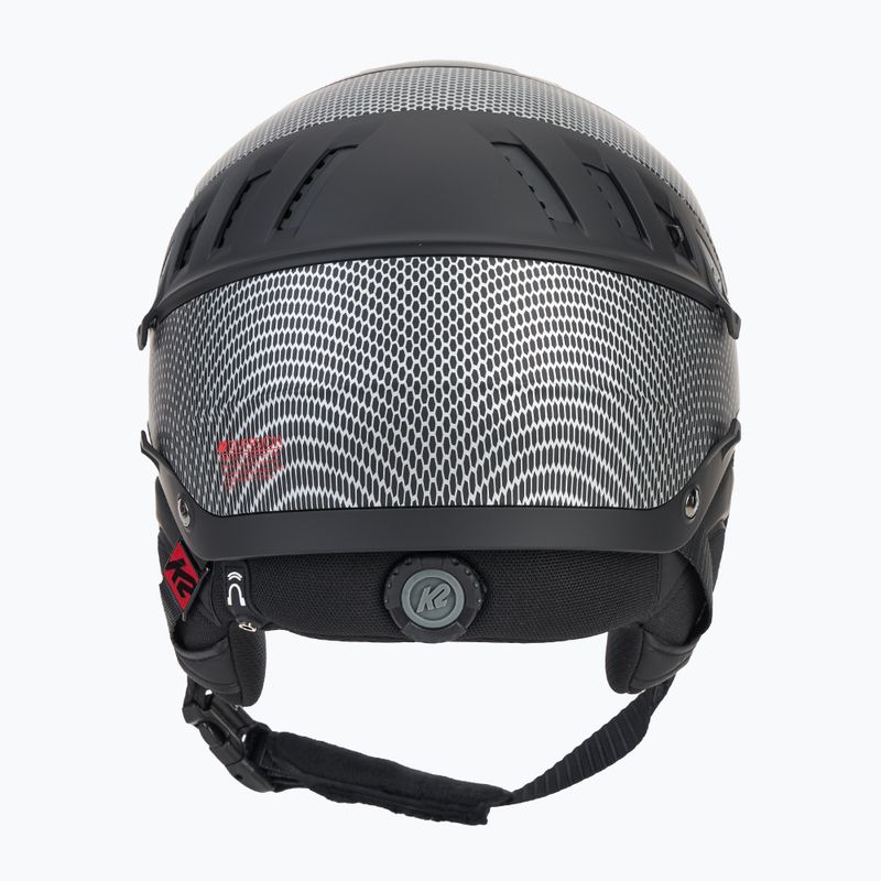 Kask narciarski z systemem audio K2 Diversion gunmetal/black 3