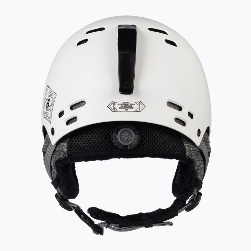 Kask narciarski K2 Thrive white 3