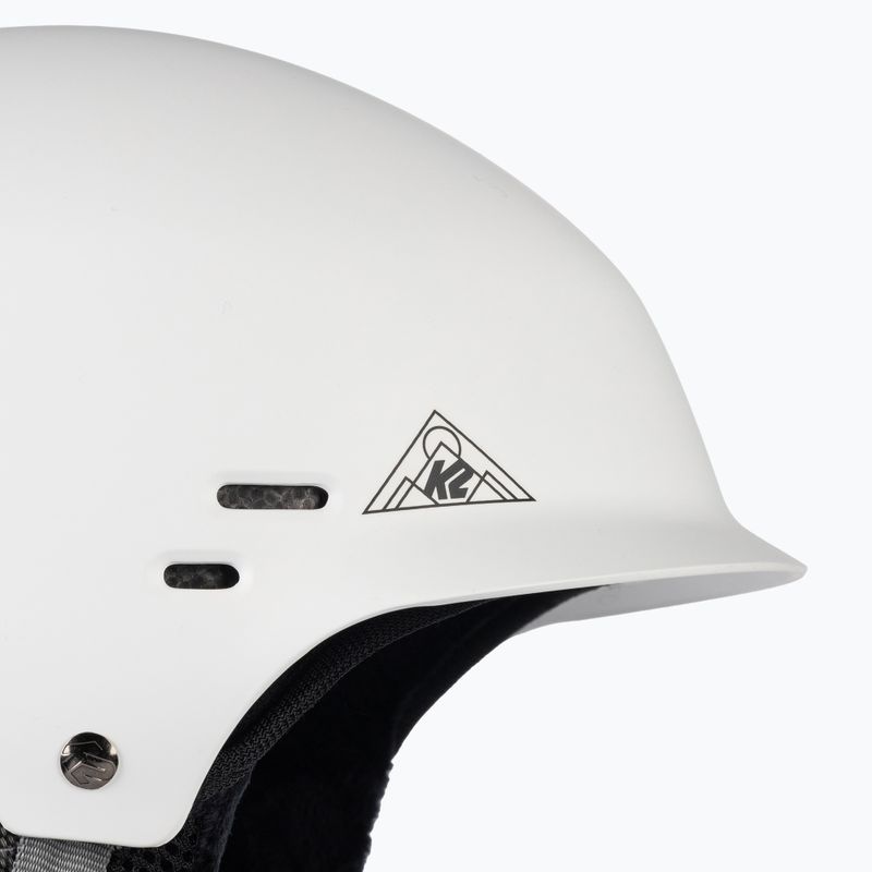 Kask narciarski K2 Thrive white 6