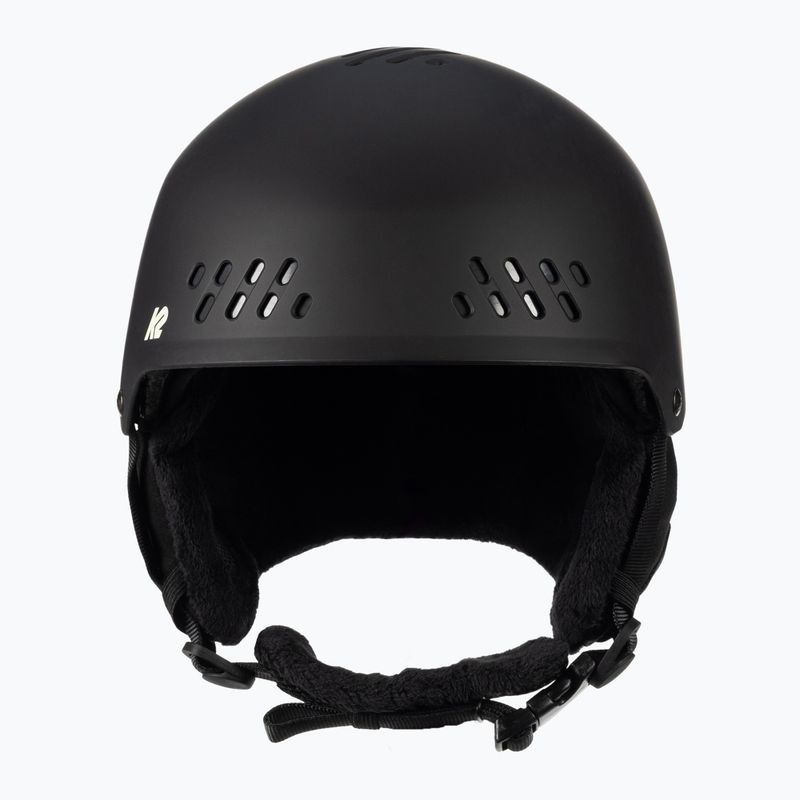 Kask narciarski z systemem audio K2 Emphasis black 2