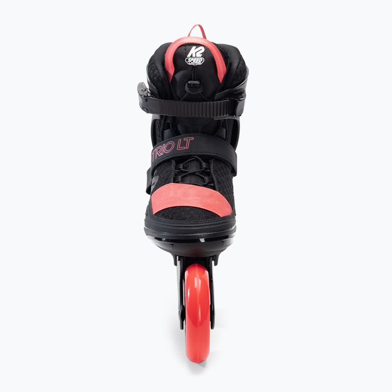 Rolki damskie K2 Trio LT 100 black/pink 4