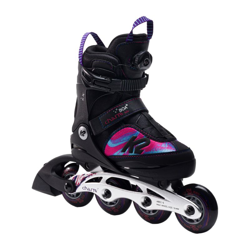 Rolki dziecięce K2 Charm Boa Alu multi/black