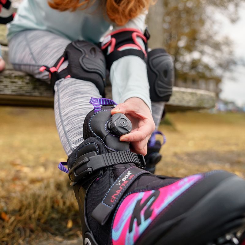 Rolki dziecięce K2 Charm Boa Alu multi/black 9