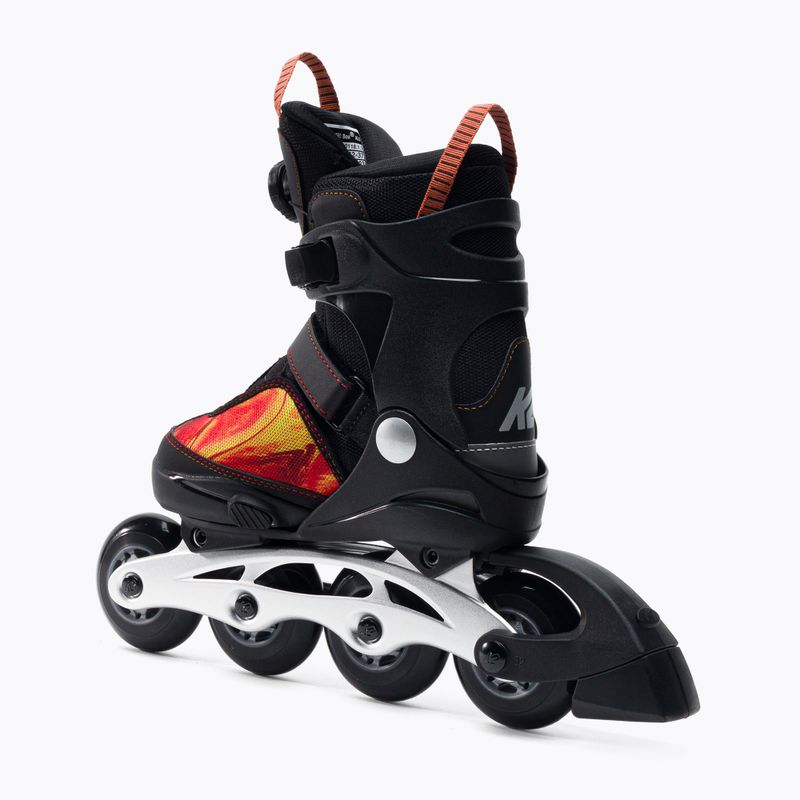 Rolki dziecięce K2 Sk8 Hero Boa Alu multi/black 2