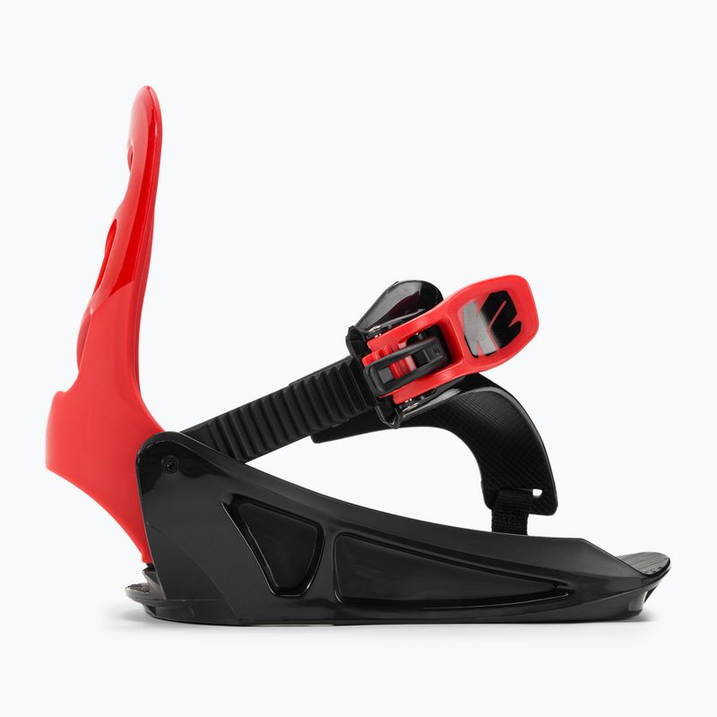 Wiązania snowboardowe dziecięce K2 Mini Turbo Jr red 2