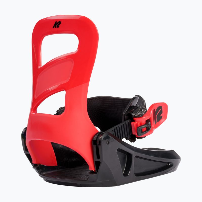 Wiązania snowboardowe dziecięce K2 Mini Turbo Jr red 9