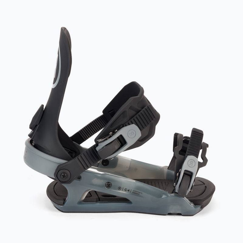 Wiązania snowboardowe męskie RIDE C-4 2021 grey 2