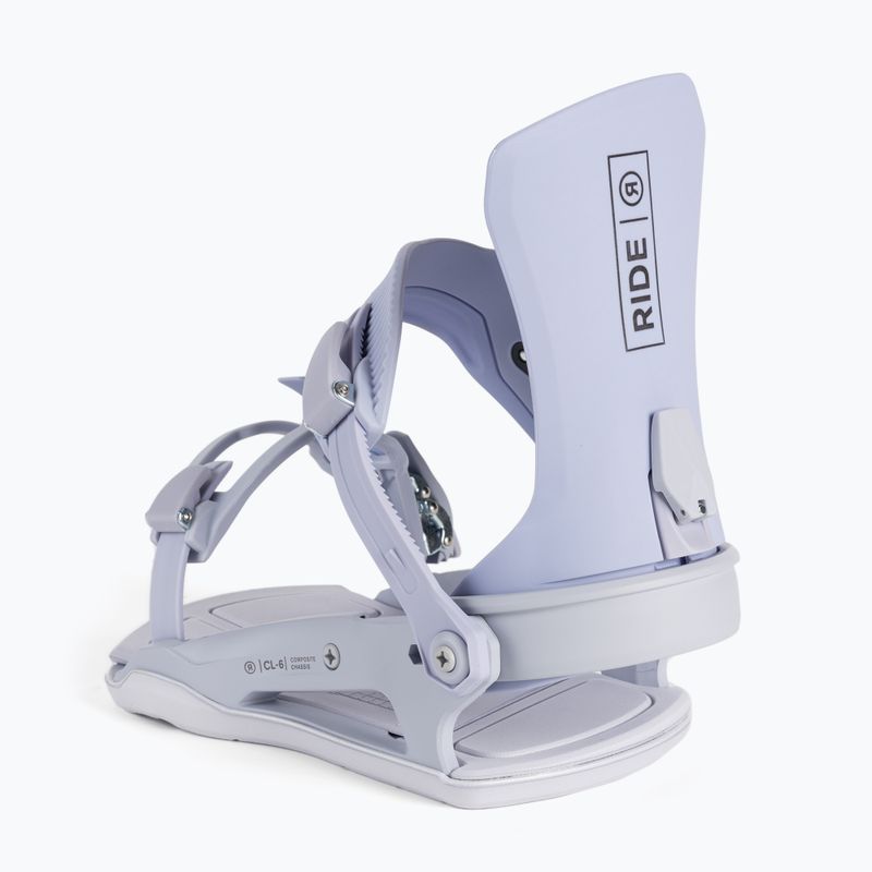 Wiązania snowboardowe damskie RIDE CL-6 W lilac 3