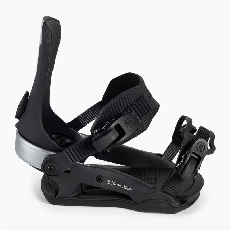 Wiązania snowboardowe damskie RIDE CL-6 W black 2
