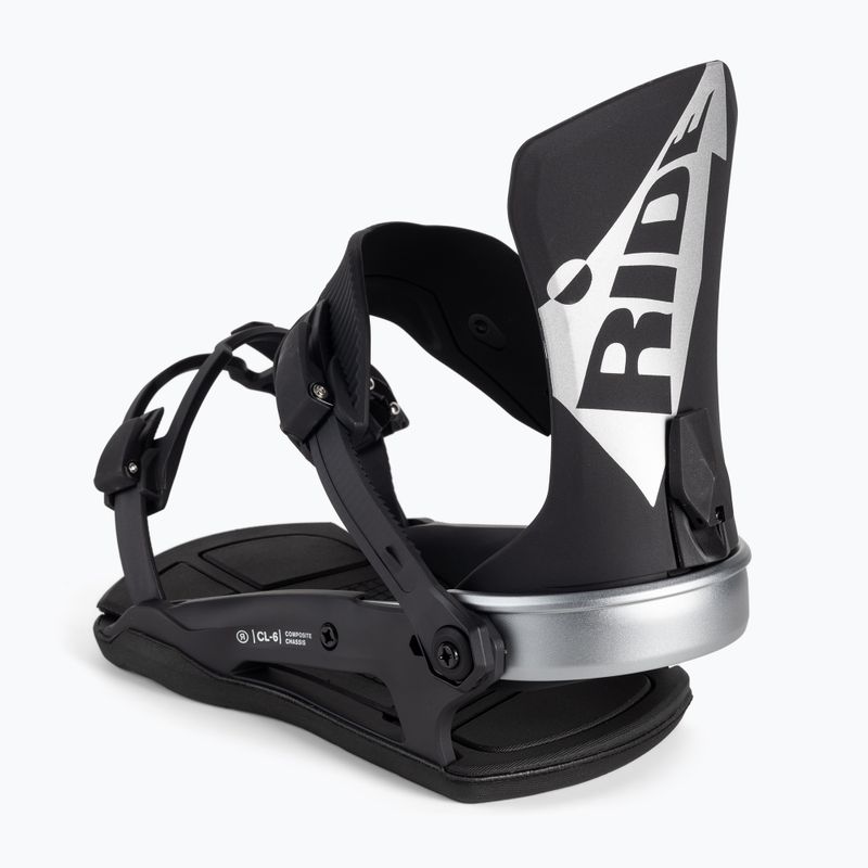 Wiązania snowboardowe damskie RIDE CL-6 W black 3