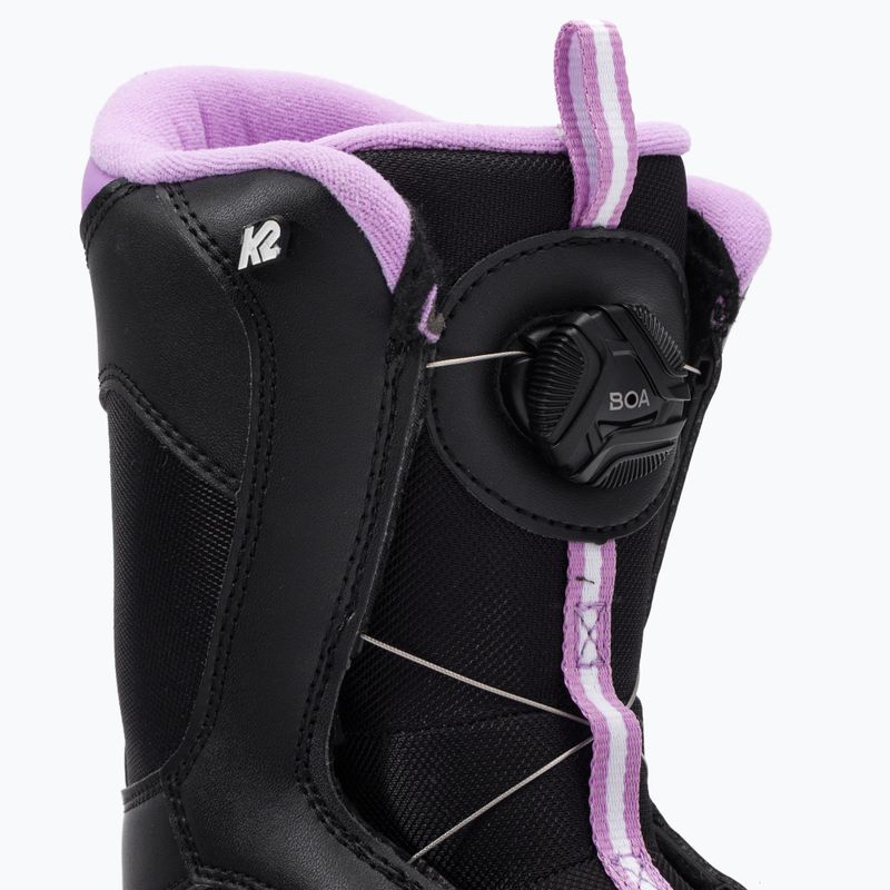 Buty snowboardowe dziecięce K2 Lil Kat Jr black 5