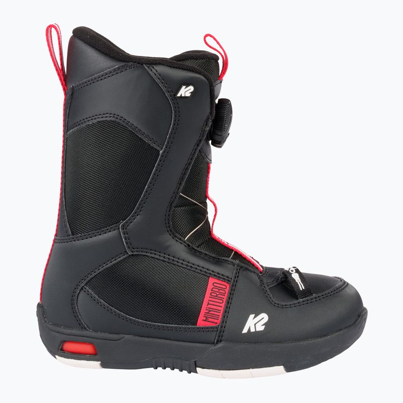 Buty snowboardowe dziecięce K2 Mini Turbo Jr black 8