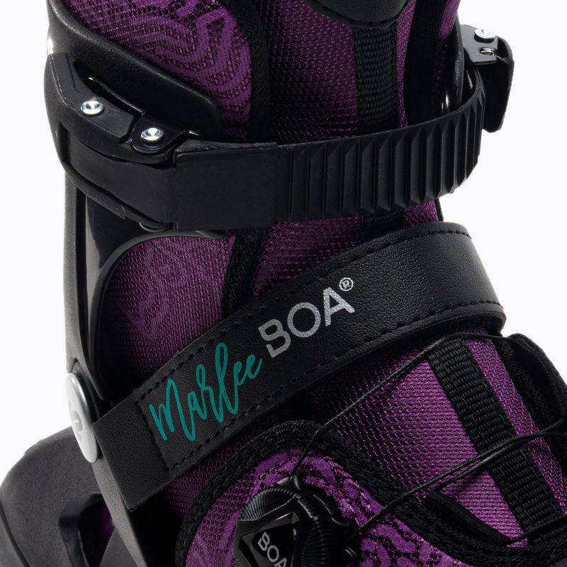 Rolki dziecięce K2 Marlee Boa purple/black 6