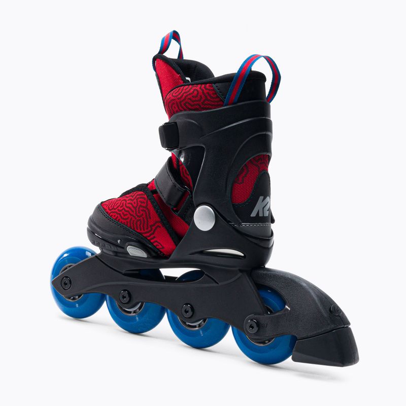 Rolki dziecięce K2 Raider Boa red/black/blue 2