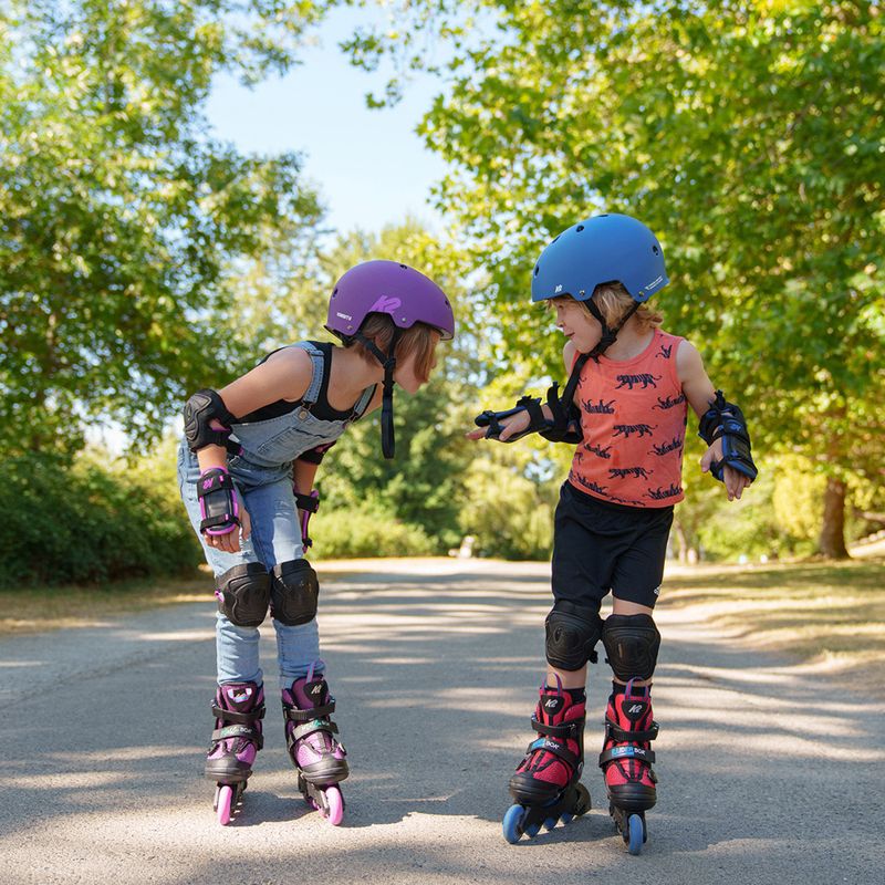 Rolki dziecięce K2 Raider Boa red/black/blue 10