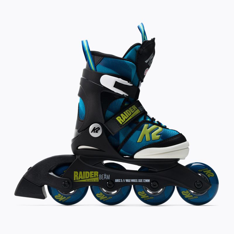 Rolki dziecięce K2 Raider Beam blue/black 4