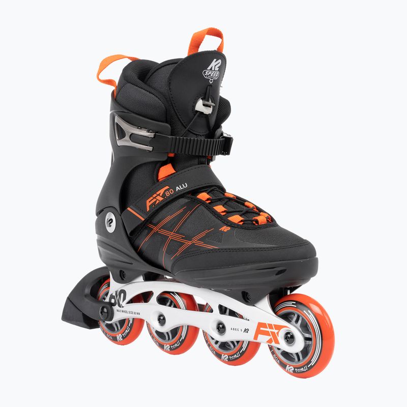 Rolki męskie K2 F.I.T. 80 Alu black/red