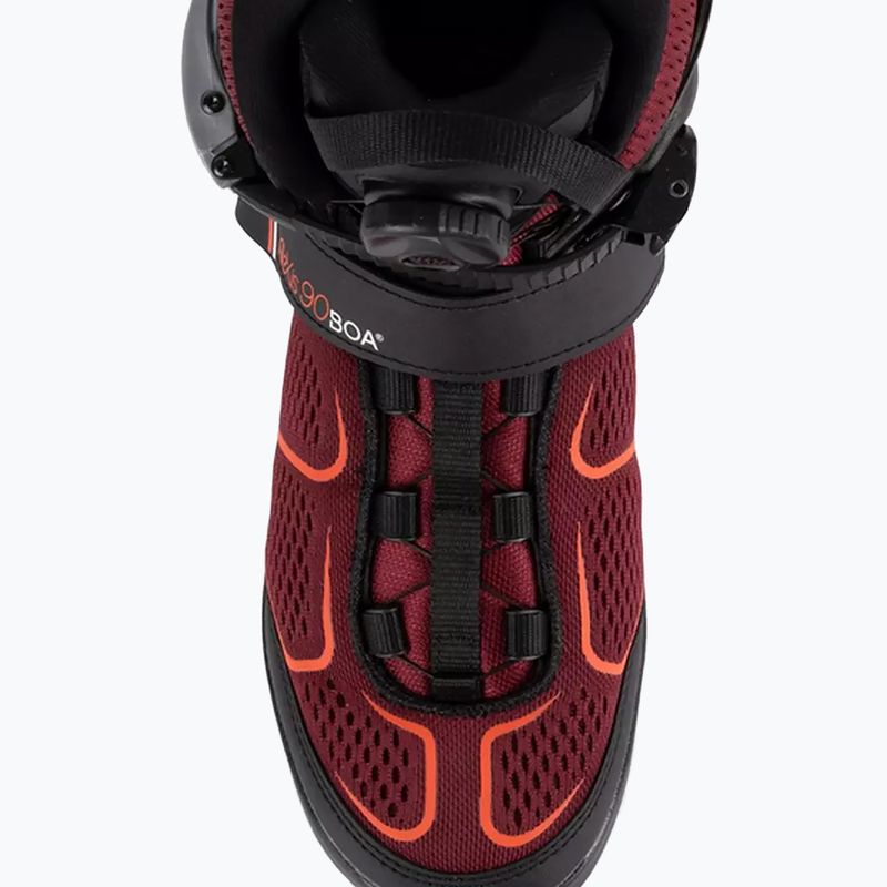 Rolki damskie K2 Alexis 90 Boa purple/black 11