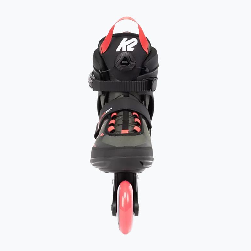 Rolki damskie K2 Alexis 80 Boa grey/pink 9