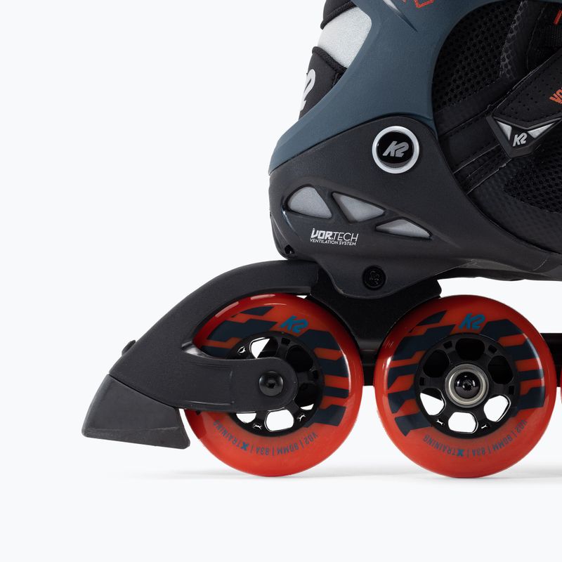 Rolki męskie K2 Vo2 S 90 Pro black/orange 7