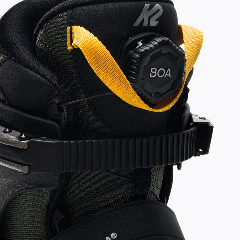 Rolki męskie K2 F.I.T. 80 Boa grey/orange 5