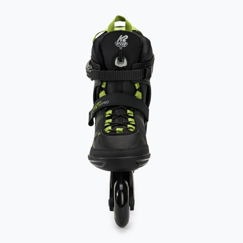 Rolki męskie K2 F.I.T. 80 Pro black/olive 4