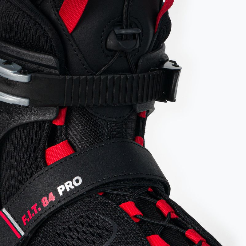 Rolki męskie K2 F.I.T. 84 Pro black/red 6
