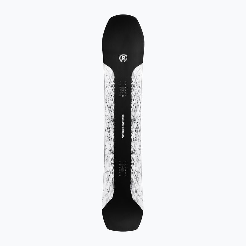 Deska snowboardowa RIDE Smokescreen black/white 3