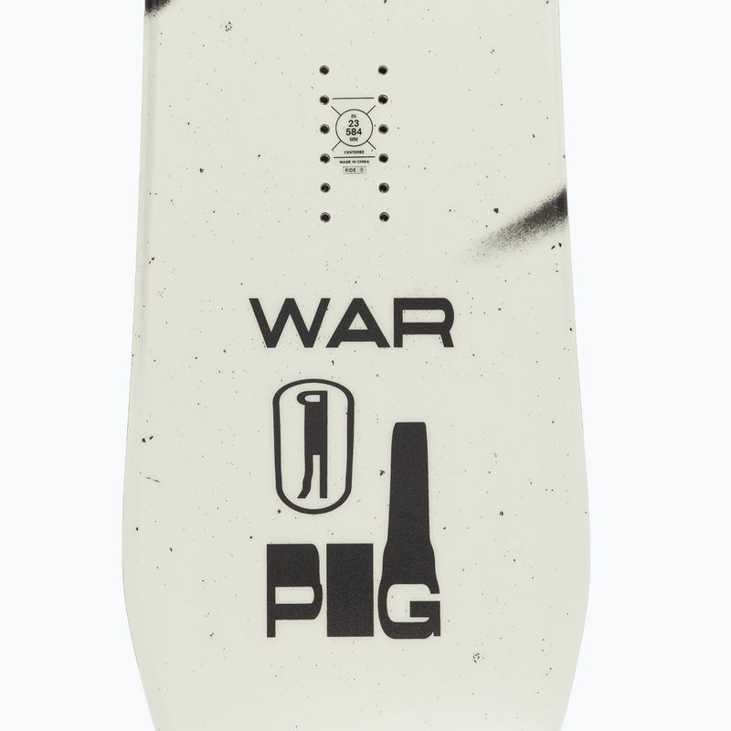Deska snowboardowa RIDE Warpig white/violet 5