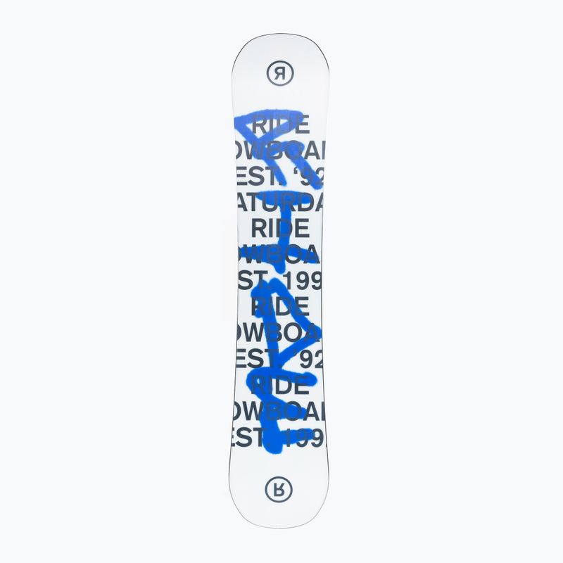 Deska snowboardowa damska RIDE Saturday W white/blue 4