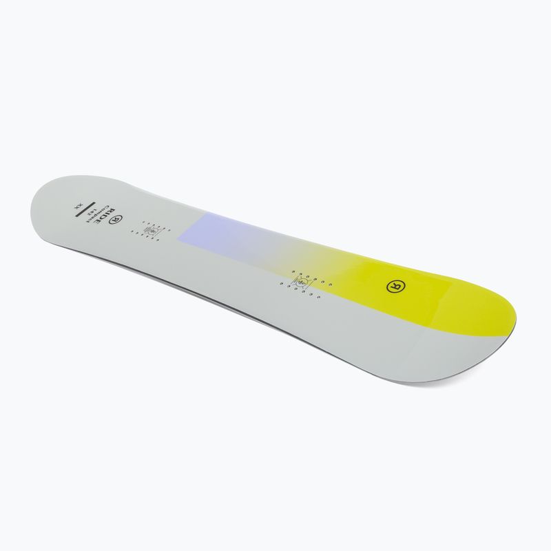 Deska snowboardowa damska RIDE Compact W grey/yellow 2