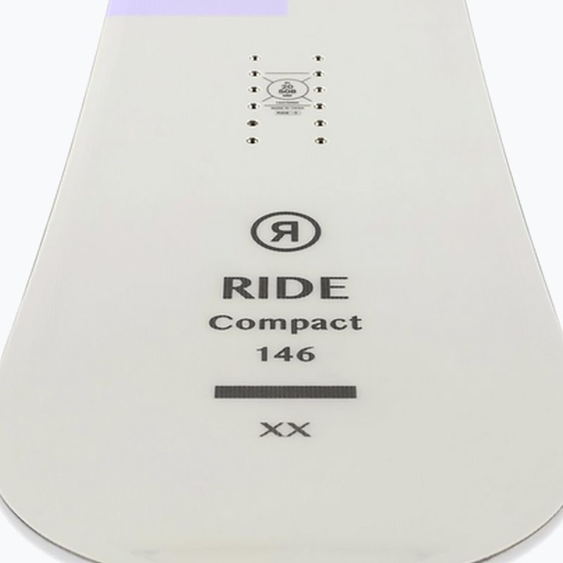 Deska snowboardowa damska RIDE Compact W grey/yellow 9