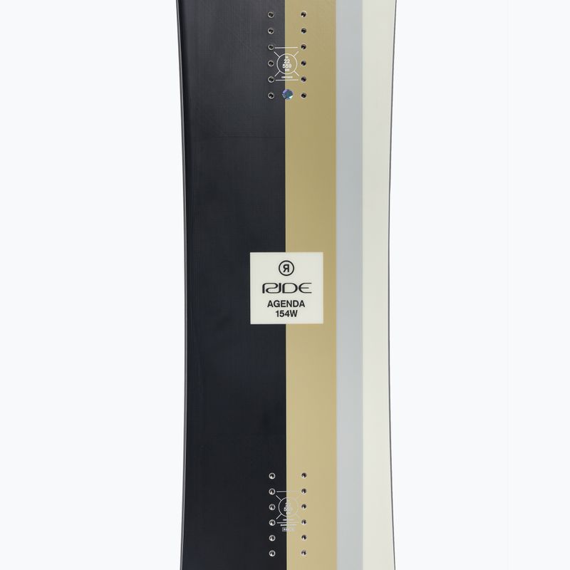 Deska snowboardowa RIDE Agenda black/brown/grey 5