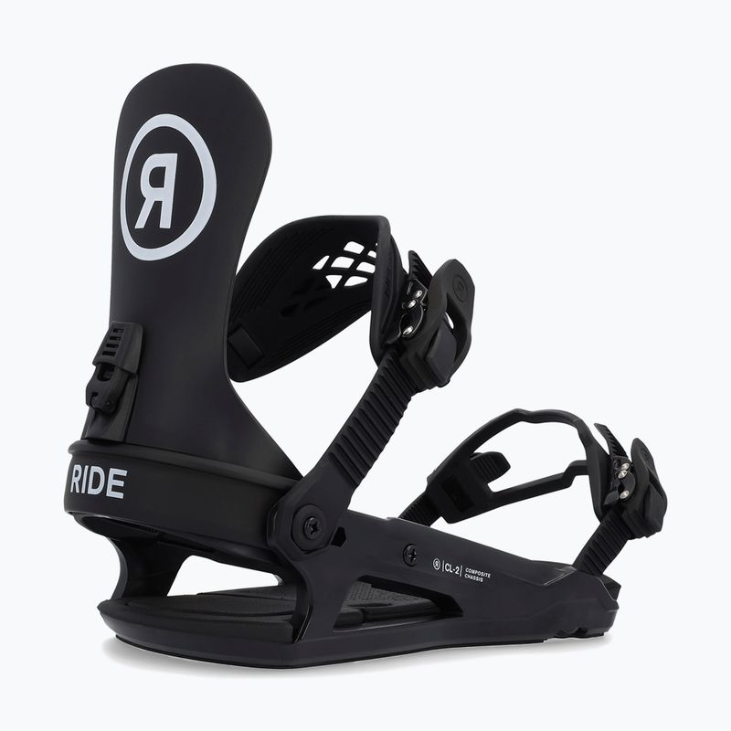 Wiązania snowboardowe damskie RIDE CL-2 W black 2