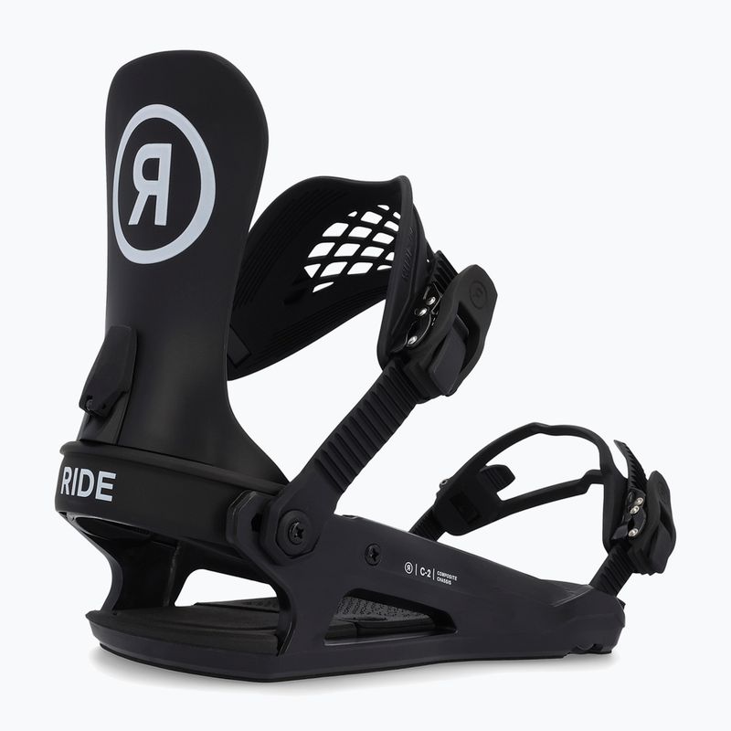Wiązania snowboardowe męskie RIDE C-2 2024 black 2