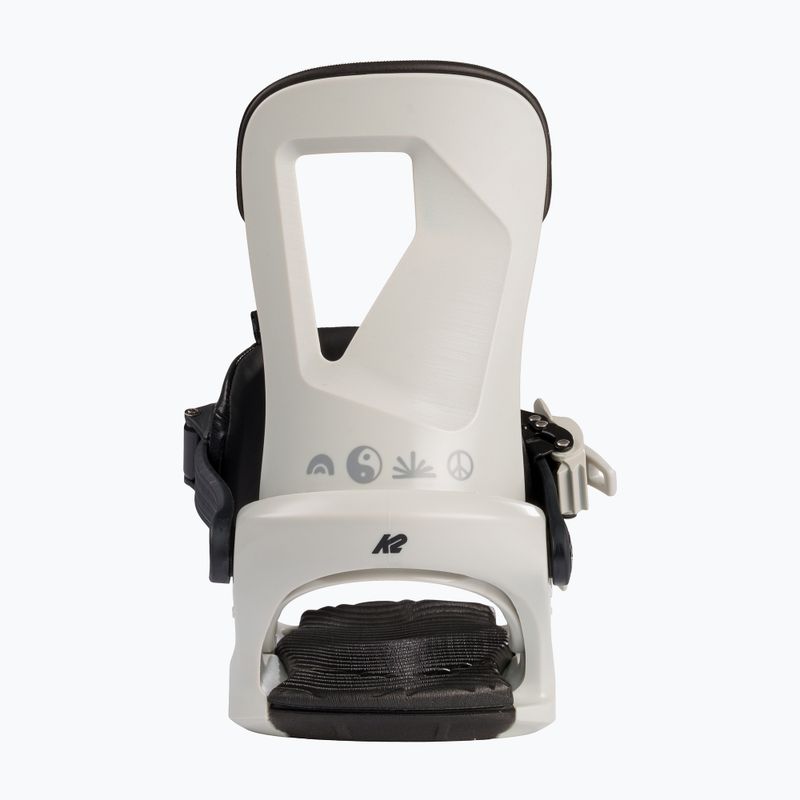 Wiązania snowboardowe damskie K2 Bedford W grey 3