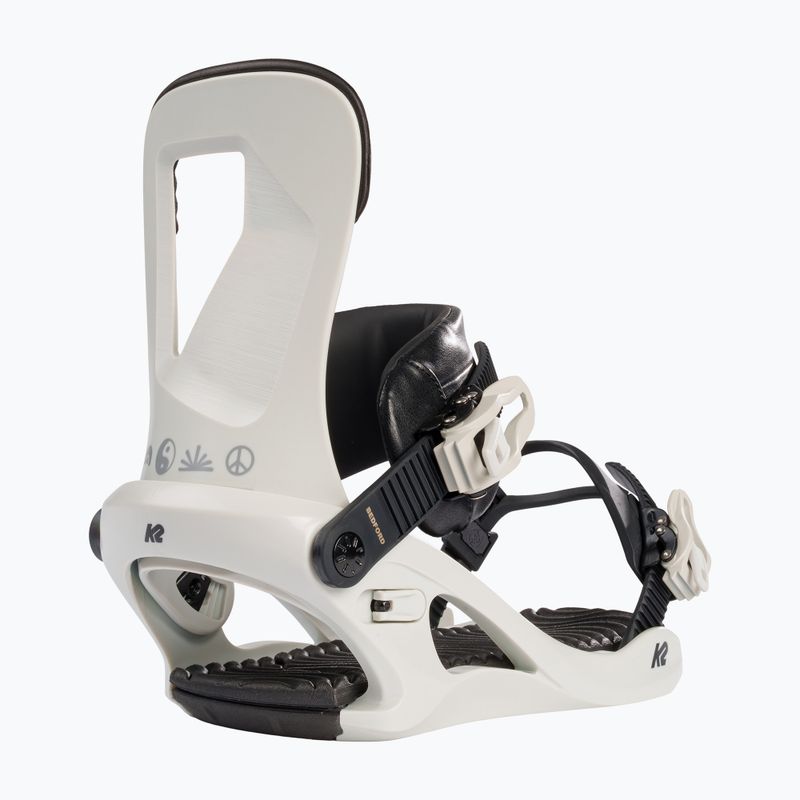 Wiązania snowboardowe damskie K2 Bedford W grey 4