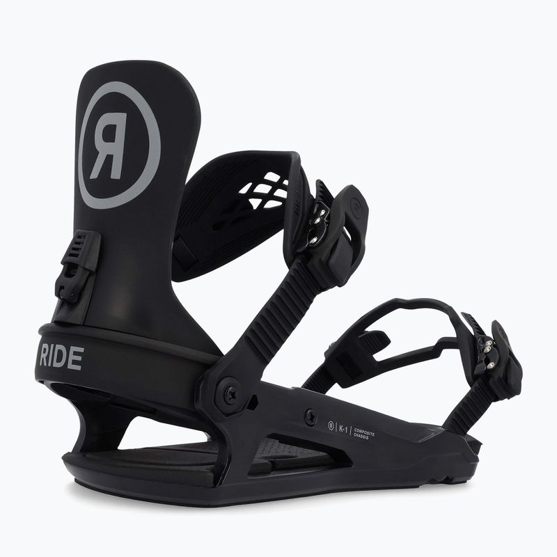 Wiązania snowboardowe dziecięce RIDE K-1 Jr black 2